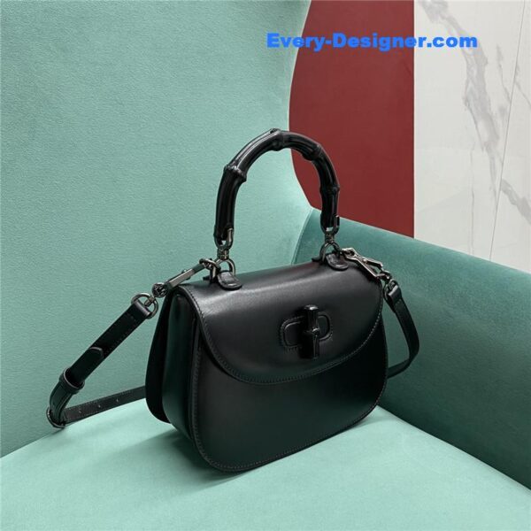 Gucci bamboo 1947 jumbo small top handle bag - Image 4