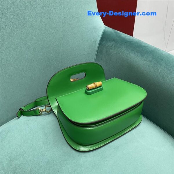 Gucci bamboo jumbo small top handle bag - Image 7
