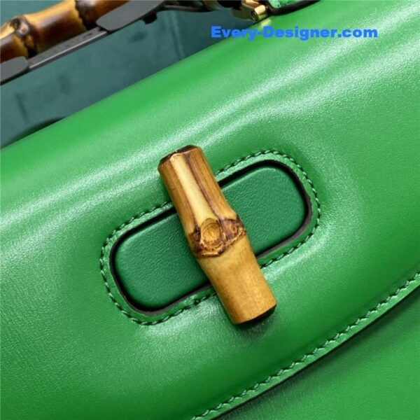 Gucci bamboo jumbo small top handle bag - Image 8