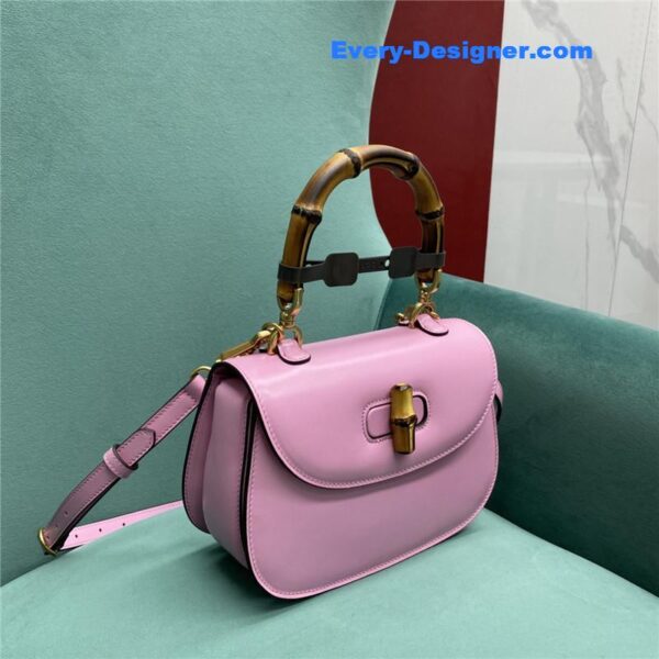 Gucci bamboo jumbo small top handle bag - Image 4
