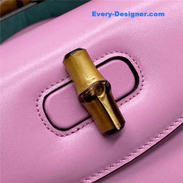 Gucci bamboo jumbo small top handle bag - Image 7