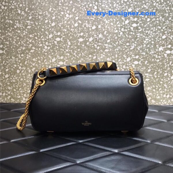 valentino garavani stud sign leather shoulder bag - Image 3