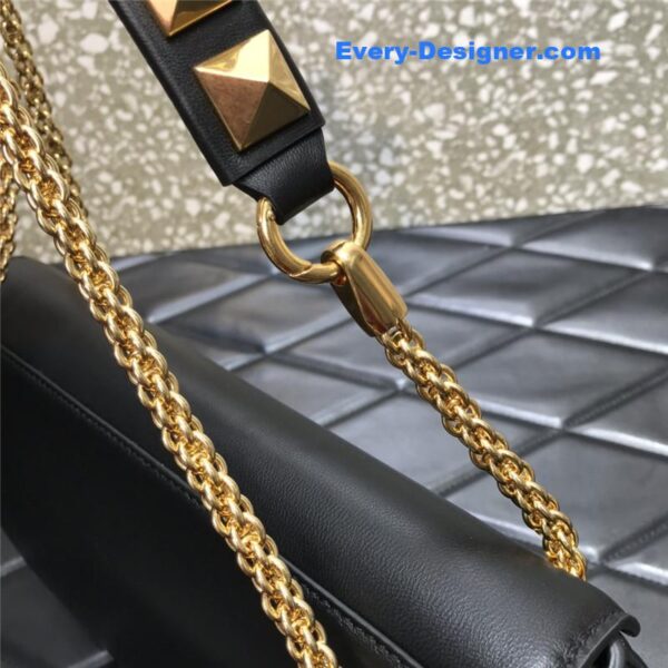 valentino garavani stud sign leather shoulder bag - Image 8