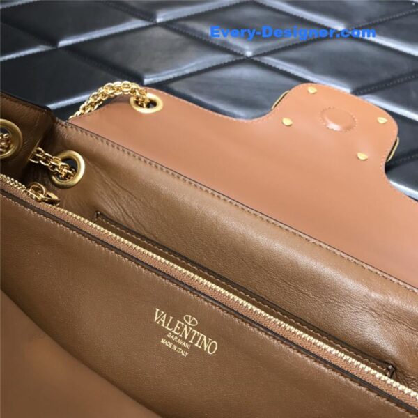 valentino garavani stud sign leather shoulder bag - Image 6