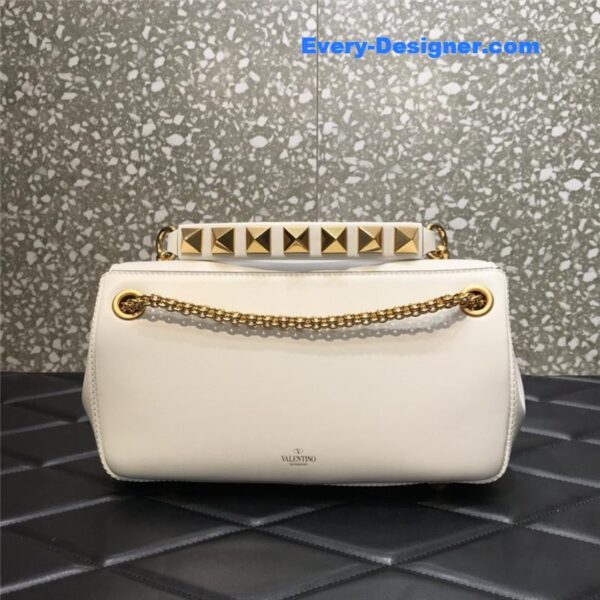 valentino garavani stud sign leather shoulder bag - Image 3