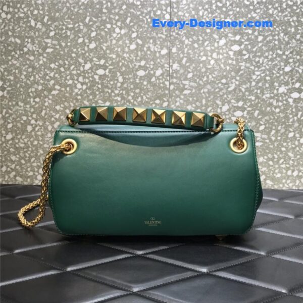 valentino garavani stud sign leather shoulder bag - Image 5