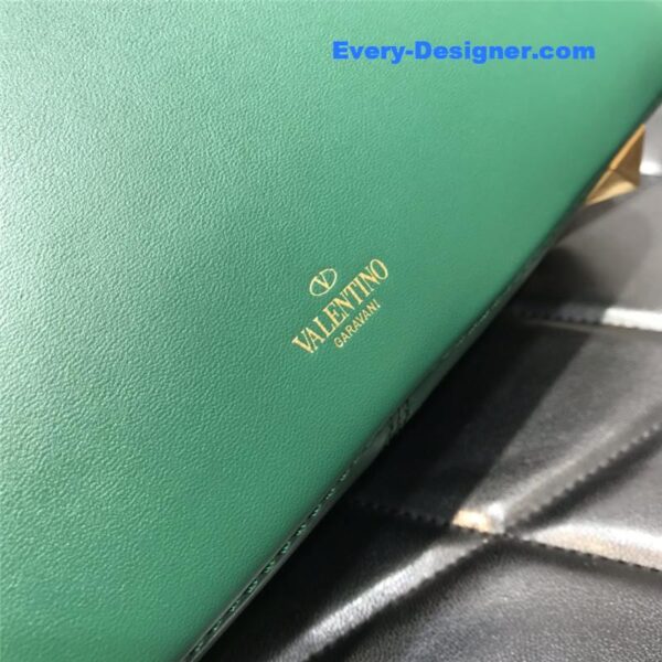 valentino garavani stud sign leather shoulder bag - Image 8