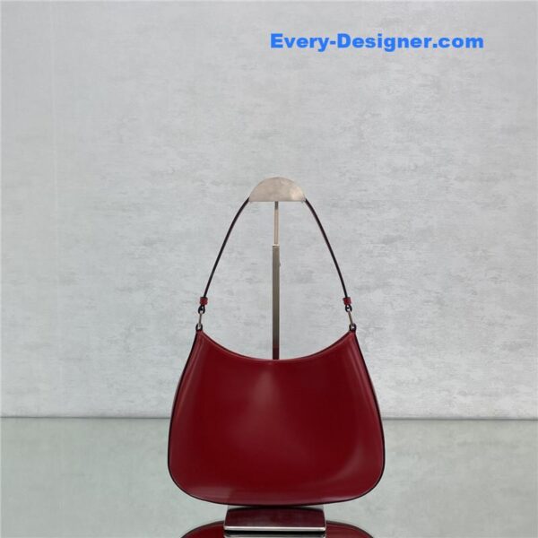 prada cleo leather shoulder bag - Image 4
