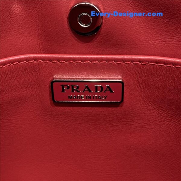 prada cleo leather shoulder bag - Image 8
