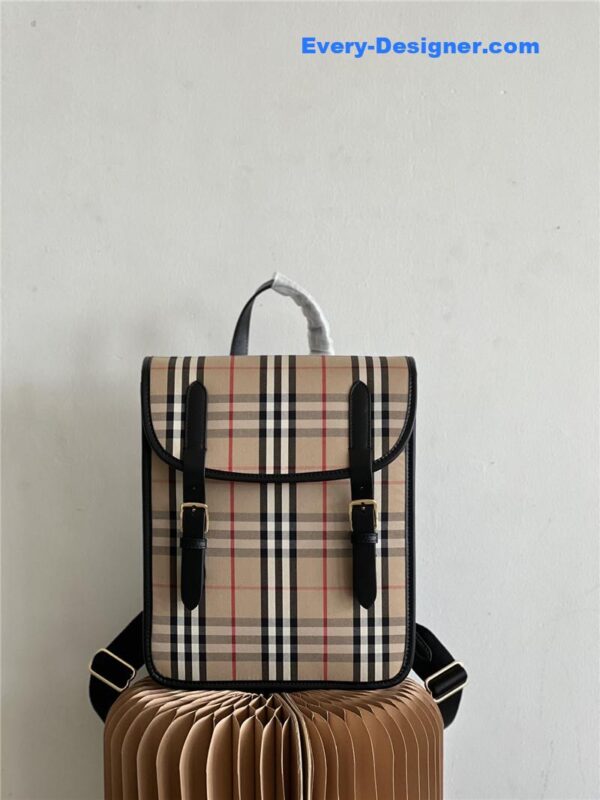 burberry check backpack - Image 2