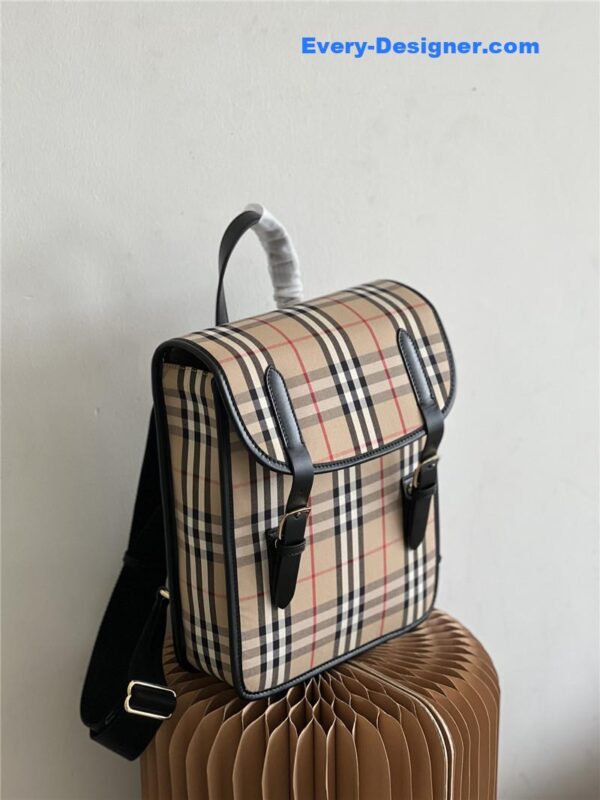 burberry check backpack - Image 3