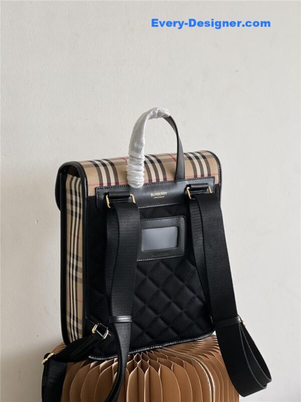 burberry check backpack - Image 4