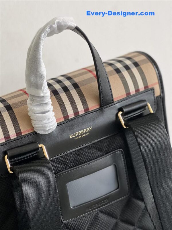 burberry check backpack - Image 6