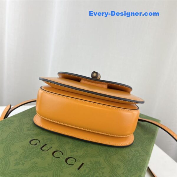 Gucci mini top handle bag with bamboo - Image 4