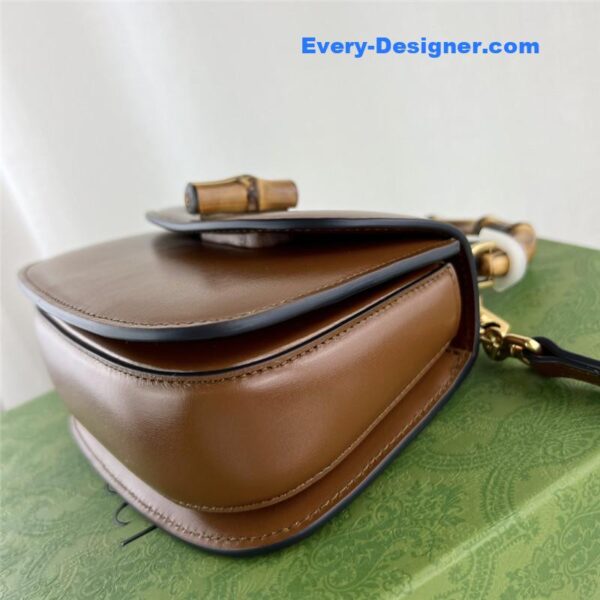 Gucci mini top handle bag with bamboo - Image 3