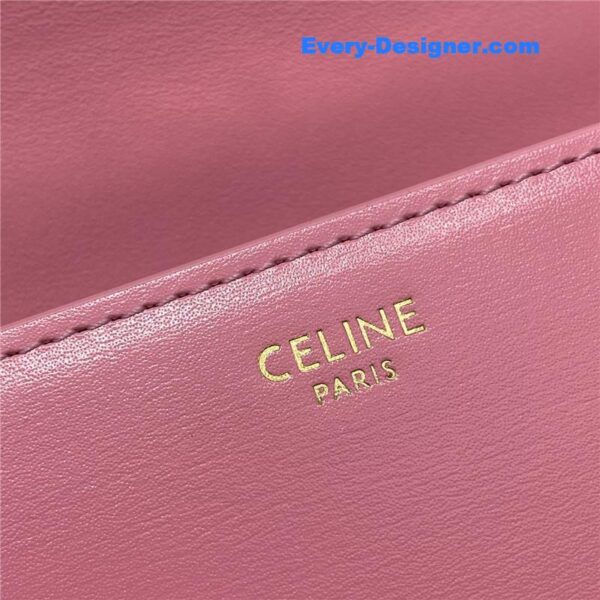 celine triomphe chain shoulder bag small - Image 9