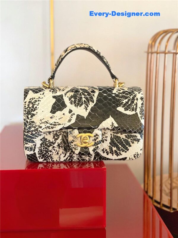 Chanel python mini tote bag - Image 2