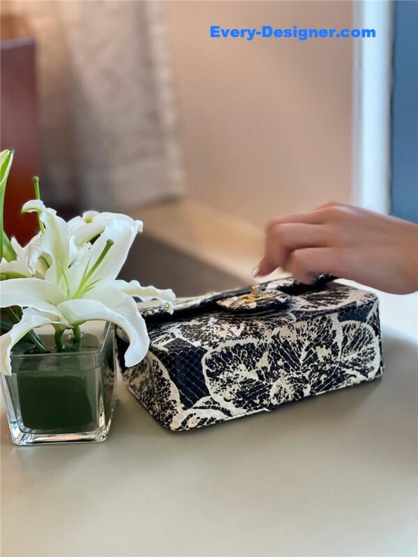 Chanel python mini tote bag - Image 5