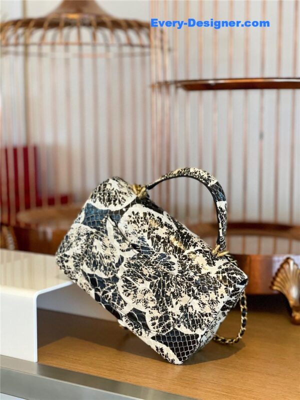 Chanel python mini tote bag - Image 9