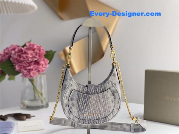 bvlgari mini serpenti leather hobo bag - Image 2