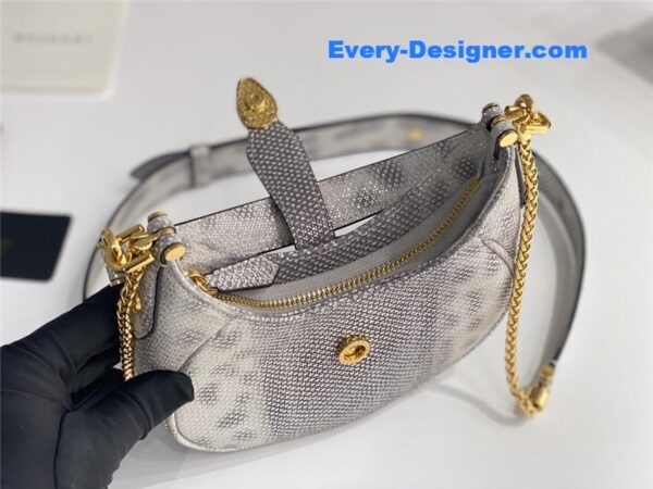bvlgari mini serpenti leather hobo bag - Image 7
