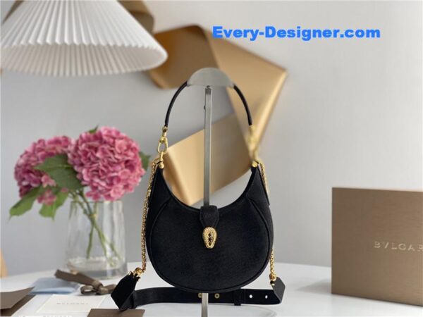 bvlgari mini serpenti leather hobo bag - Image 2