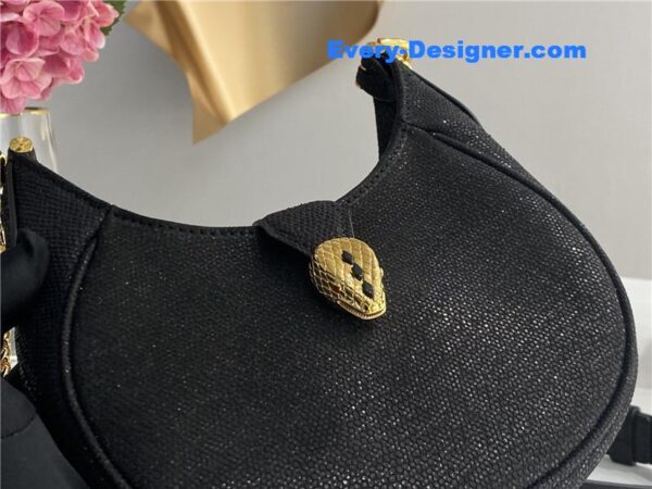 bvlgari mini serpenti leather hobo bag - Image 4