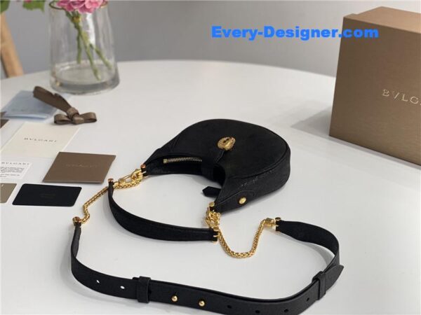 bvlgari mini serpenti leather hobo bag - Image 6