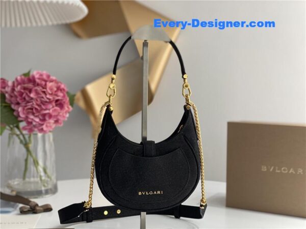 bvlgari mini serpenti leather hobo bag - Image 8