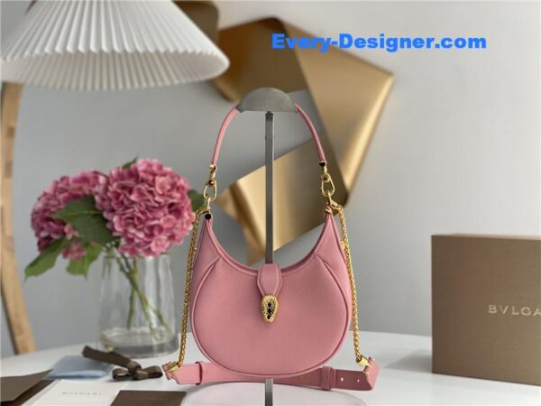 bvlgari mini serpenti leather hobo bag - Image 2