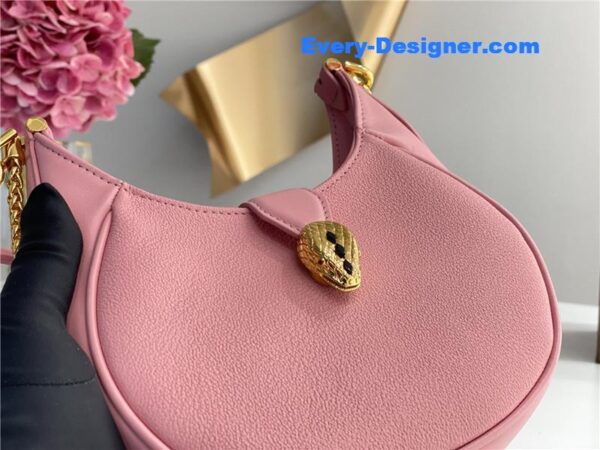bvlgari mini serpenti leather hobo bag - Image 3