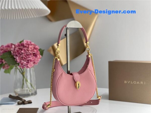 bvlgari mini serpenti leather hobo bag - Image 4