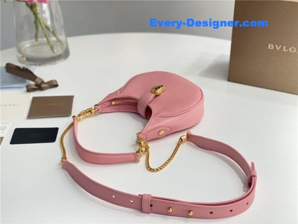 bvlgari mini serpenti leather hobo bag - Image 5
