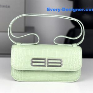 balenciaga gossip small bag crocodile