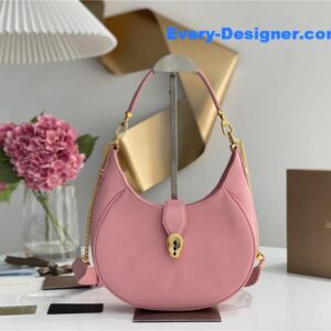 bvlgari serpenti leather hobo bag