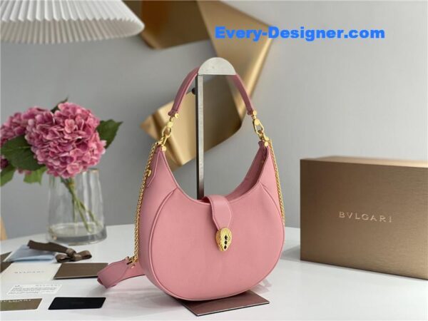 bvlgari serpenti leather hobo bag - Image 4