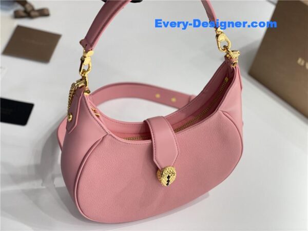 bvlgari serpenti leather hobo bag - Image 8