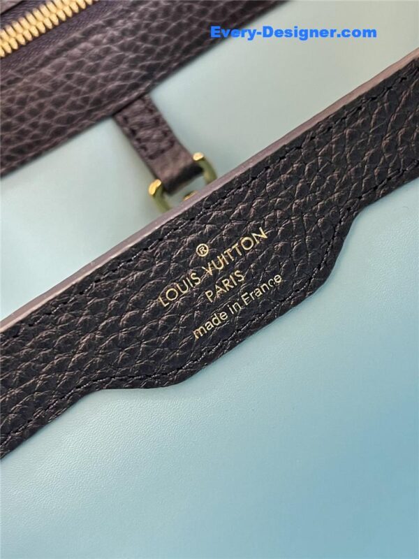 louis vuitton lv capucines medium denim bag - Image 6