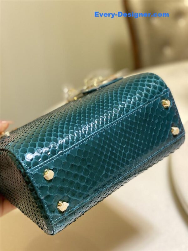 dior limited edition mini python leather lady bag - Image 3