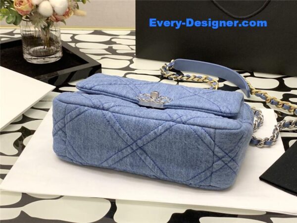 Chanel denim 19 bag - Image 2