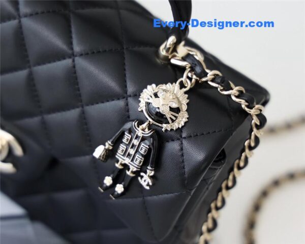 Chanel cf mini handle flap bag - Image 7