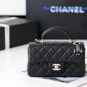 Chanel cf mini handle flap bag