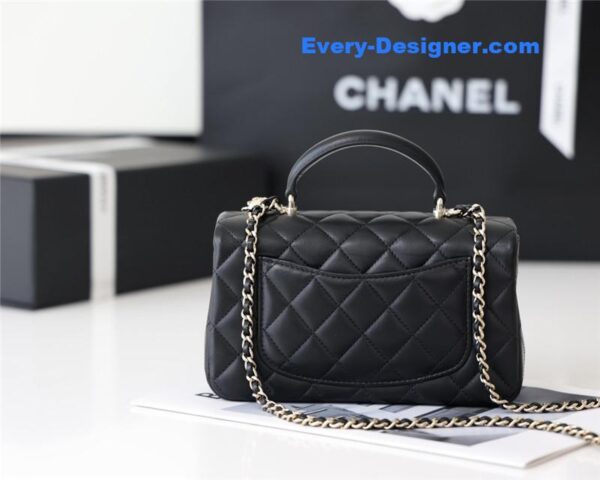 Chanel cf mini handle flap bag - Image 9