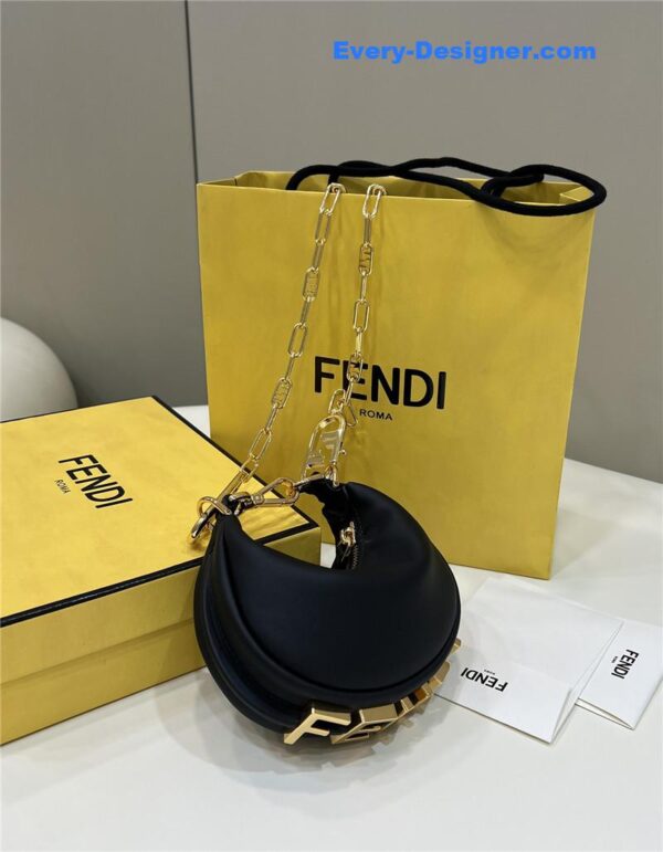 fendi graphic bag mini black - Image 5