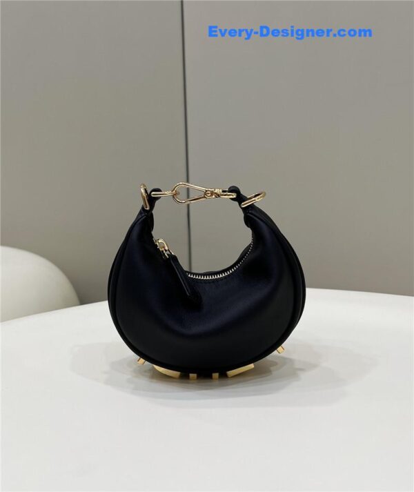 fendi graphic bag mini black - Image 9