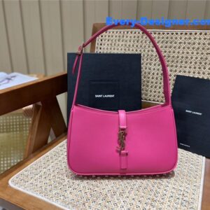 ysl le 5 ¨¤ 7 hobo bag pink