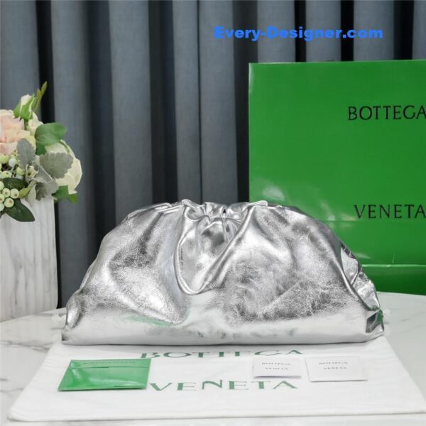 bottega veneta the pouch bag silver - Image 6