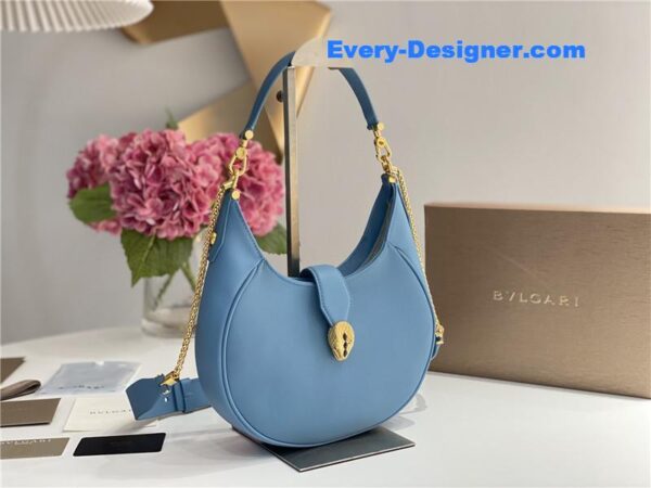 bvlgari serpenti leather hobo bag - Image 4