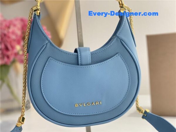 bvlgari mini serpenti leather hobo bag - Image 8