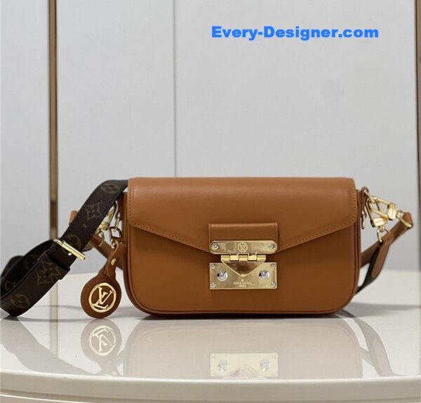 louis vuitton lv sling h27 bag brown - Image 5